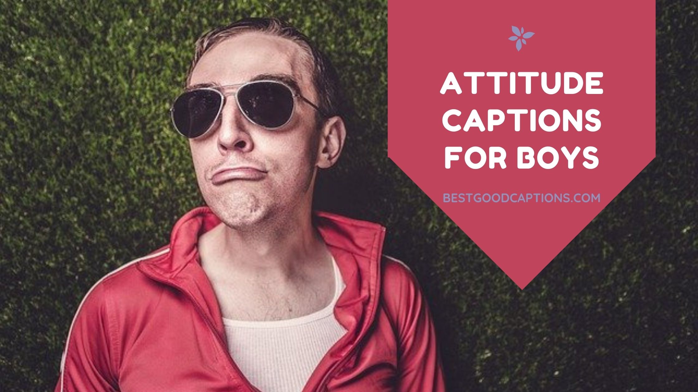 Attitude Captions for Boys