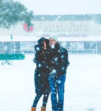 Captions for Snow Pics with Boyfriend