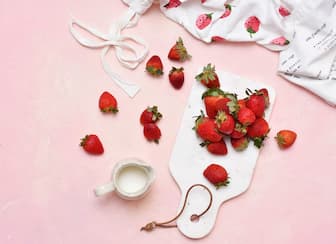 Strawberry Milkshake Captions