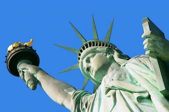 Caption for Statue of Liberty