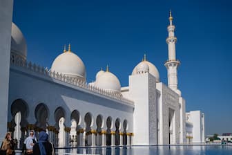 Grand Mosque Abu Dhabi Instagram Captions