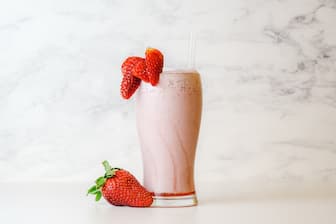Strawberry Milkshake Captions