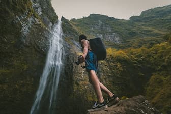 Waterfall Instagram Captions for Guys